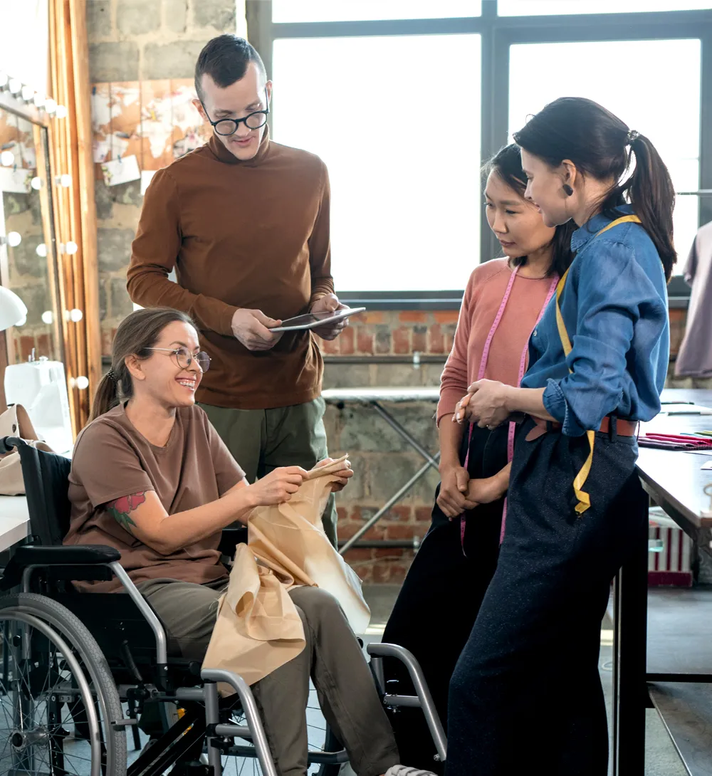NDIS participants building resilience through creative group activities Gold Coast