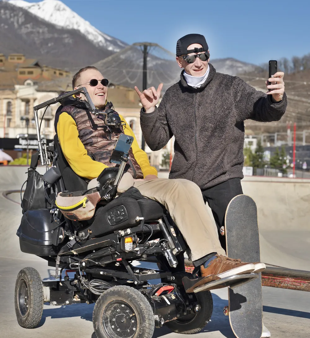 NDIS participant enjoying community access using disability transport services Gold Coast